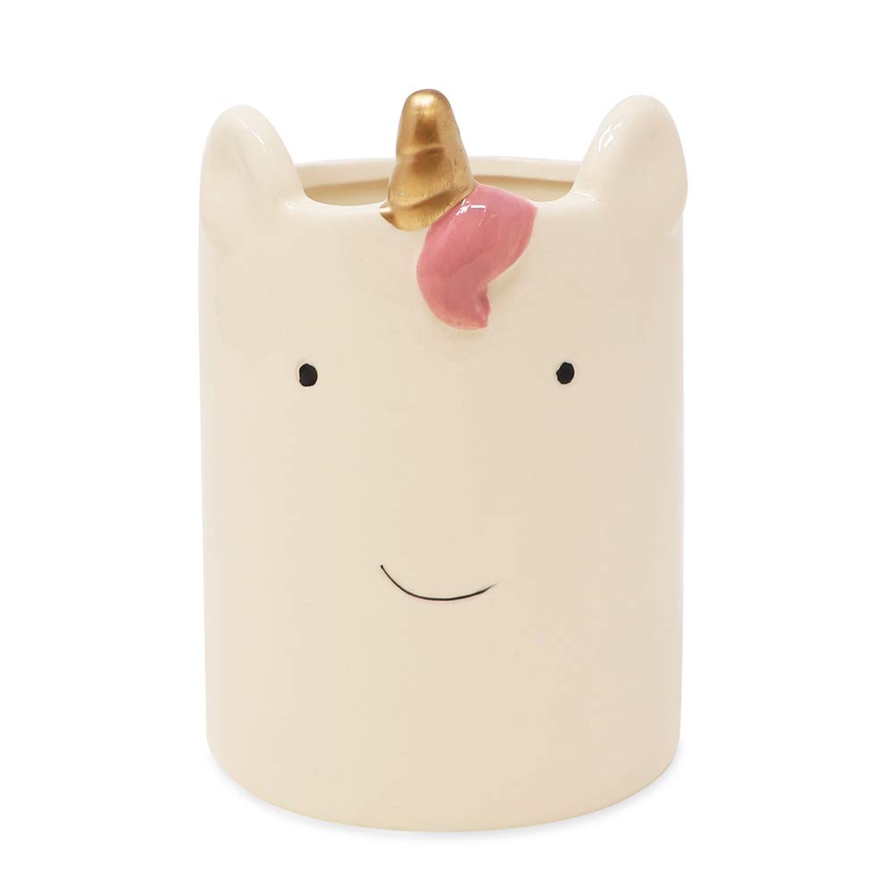 Amazon.com: Isaac Jacobs White Ceramic Unicorn, Makeup Brush